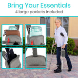 Accessory Bag for Canes and Forearm Crutches