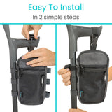 Accessory Bag for Canes and Forearm Crutches