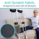 Accessory Bag for Canes and Forearm Crutches